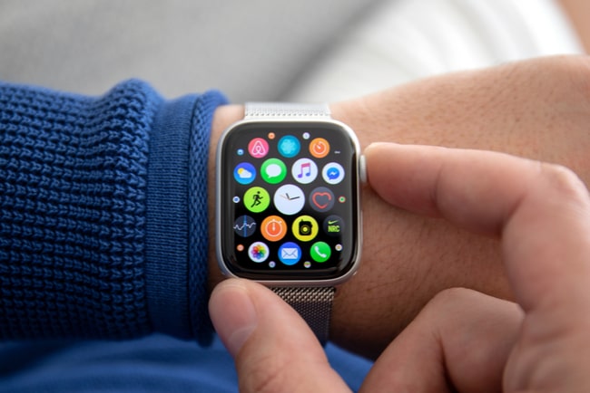 En bild på en Apple Watch Series 4